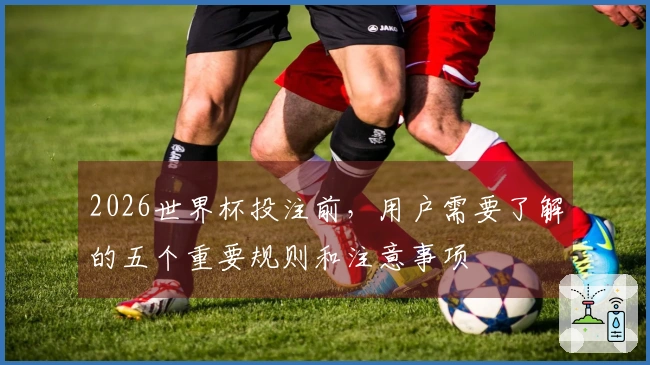 2026世界杯投注前,用户需要了解的五个重要规则和注意事项